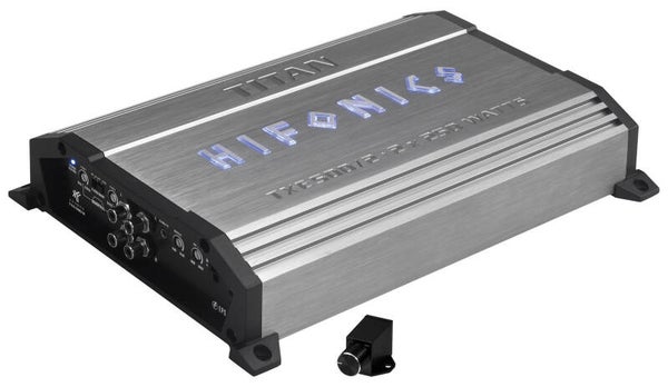 TXE500/2 - 2-kanaals versterker - Hifonics - 2 × 250 watt RMS - 2 Ohm