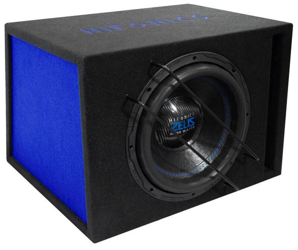ZSPL12R - Subwoofer in kist - Hifonics - 12 inch - 600 watt RMS - 2+2 Ohm