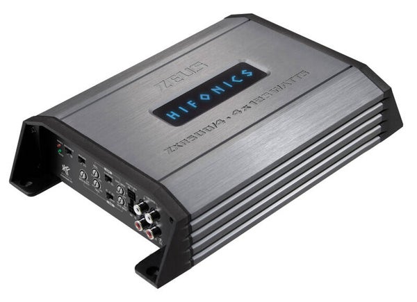 ZXR500/4E - 4-kanaals versterker - Hifonics - 4 × 125 watt RMS - 2 Ohm
