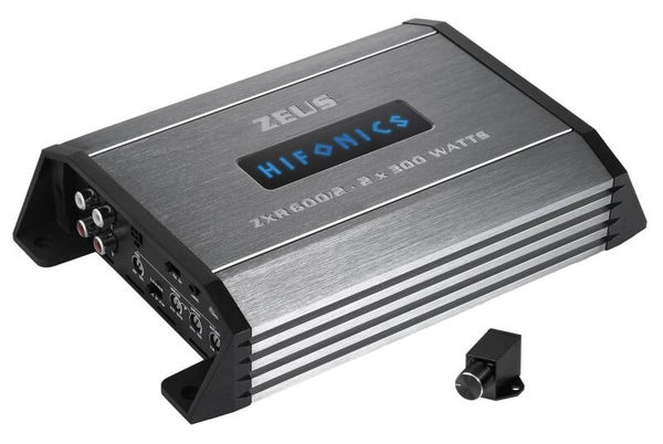 ZXR600/2 - 2-kanaals versterker - Hifonics - 2 × 300 watt RMS - 2 Ohm