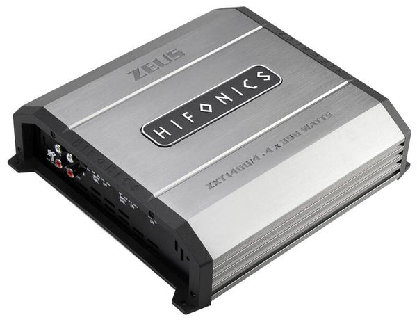 ZXT1400/4 - 4-kanaals versterker - Hifonics - 4 × 350 watt RMS - 2 Ohm