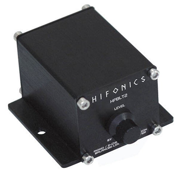 HF-BLT2 - Balanced line-adapter - Hifonics - 2-kanaals