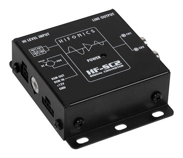 HF-SC2 - High-low converter - Hifonics - 2-kanaals