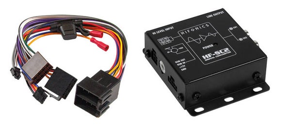 HF-SC2-ISO - High-low converter - Hifonics - 2-kanaals - ISO