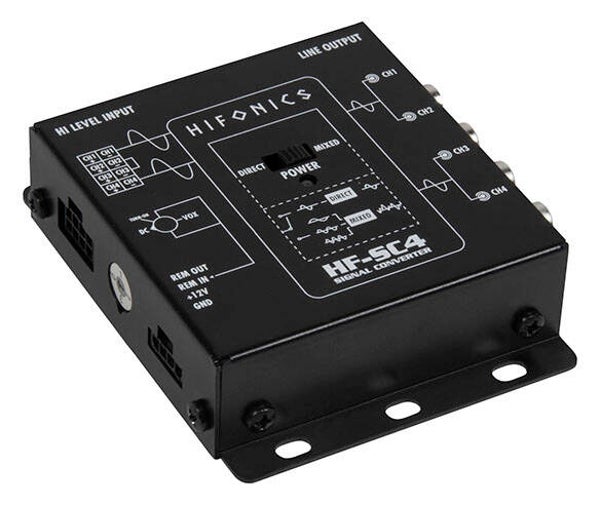 HF-SC4 - High-low converter - Hifonics - 4-kanaals