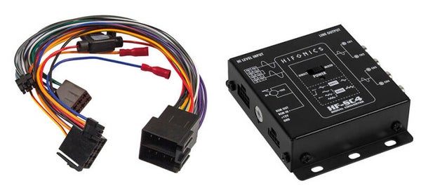 HF-SC4-ISO - High-low converter - Hifonics - 4-kanaals - ISO