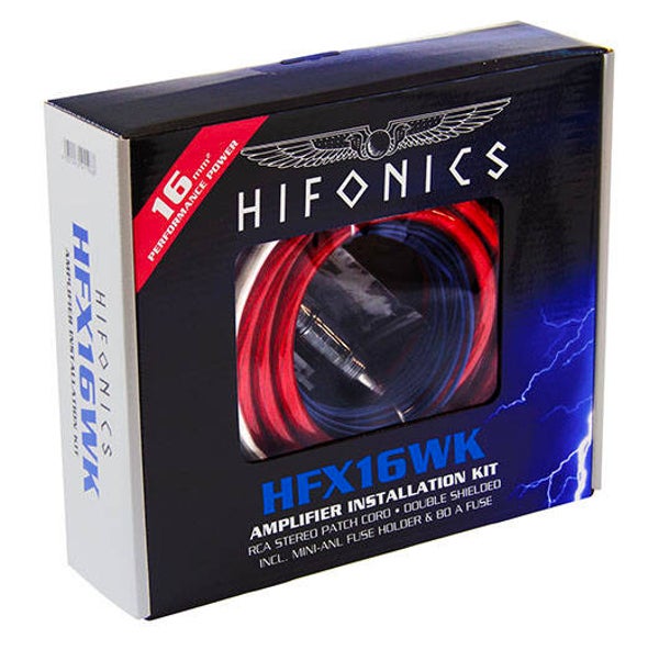 HFX16WK - Complete kabelset - Hifonics - 16 mm²