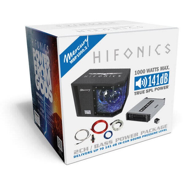 HIFONICS Basspack 2CH MBP1000.2