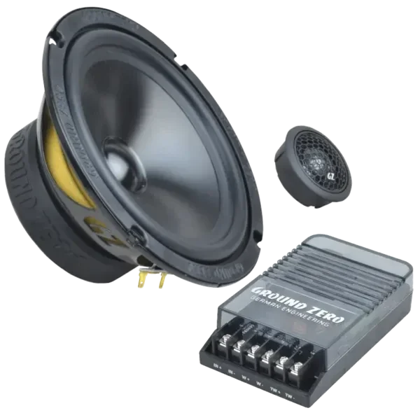 GZRC 165.2SQX / SQ – 16,5 cm speakerset – Ground Zero – 120W RMS – 2-weg component
