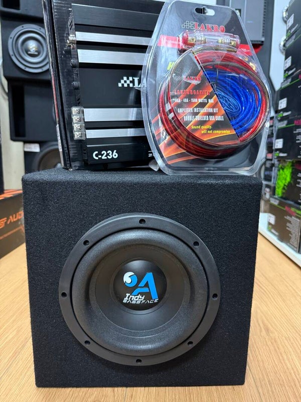 Minipack 1 - Bassface/LAKRO - 8 inch - 200 watt RMS