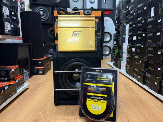 Minipowerpack 2 - Bassface/GT AUDIO - 8 inch - 500 watt RMS