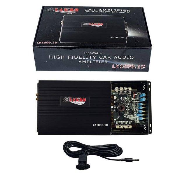 LK1000.1D - Monoblock - Lakro - 1000 watt RMS - 1 Ohm