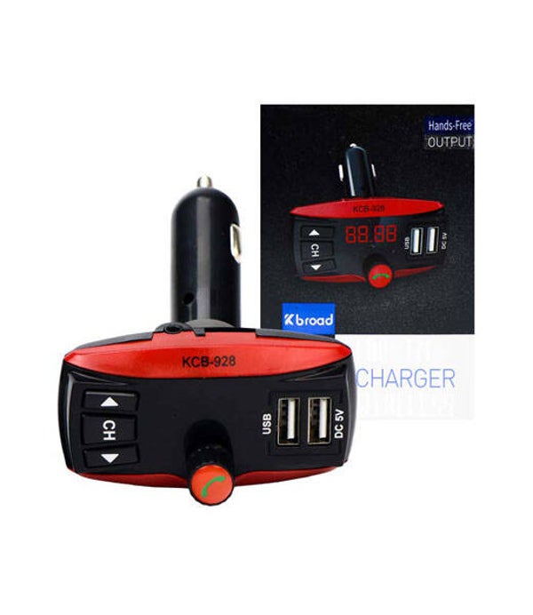 Wireless Car FM 928 Transmitter Lighter Plug LCD MP3 Player TF USB