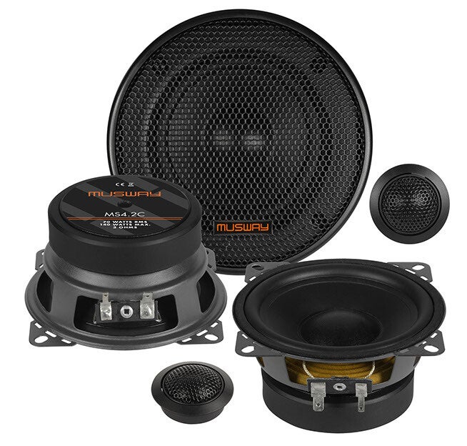 Musway MS4.2C 10 CM (4”) 2-WAY COMPONENT-SYSTEM