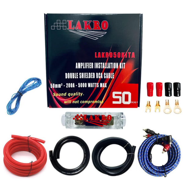LAKRO50KIT - Complete Kabelset - Lakro - 50 mm2