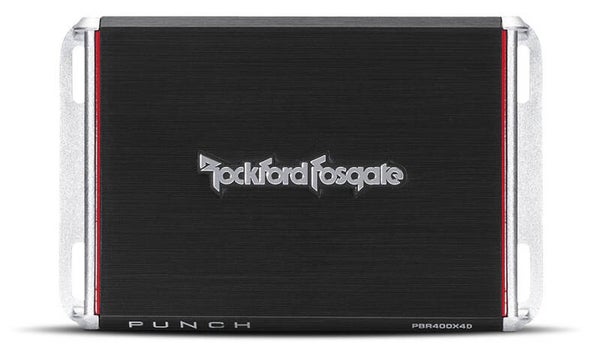 PBR400X4D  Class D 4-Channel Amplifier Rockford Fosgate