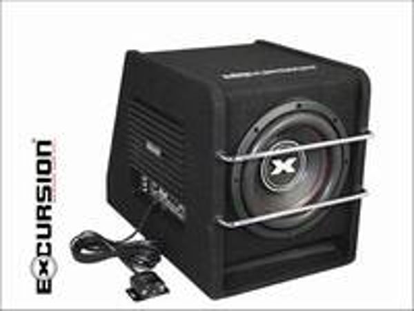 Pxa SP8 aktieve subwooferkist 200 watt 8 inch met bass remote