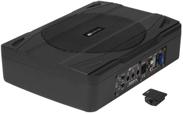 ESX Q201A 20 cm (8 ") actief subwoofersysteem UNDERSEAT