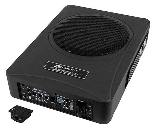 Q208A - Actieve underseat subwoofer - ESX - 8 inch - 150 watt RMS