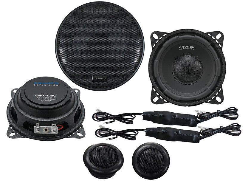 DSX4.2E Crunch 10 cm (4") Component System