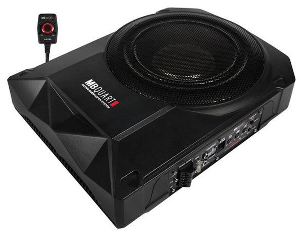 MBQUART QB251A  25 cm (10 ") actief subwoofersysteem  150/300 watt RMS / MAX UNDERSEAT