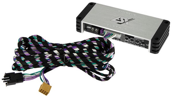 QM-FOUR-PP - 4-Kanaals Versterker - ESX - Plug & Play - 4x 90 watt RMS