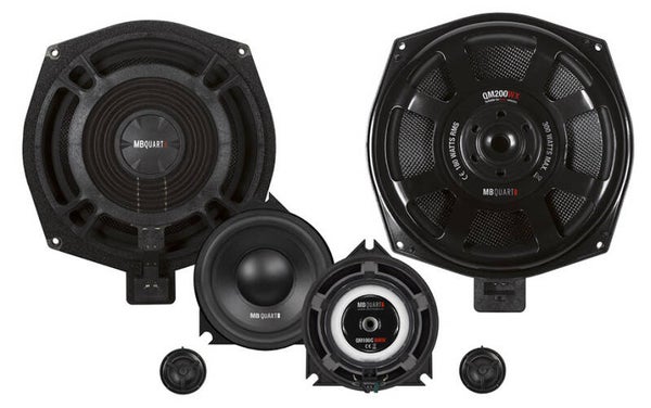 MB QUART QMB 200C BMW V2 20 cm (8") 3-way Component System, semi-active voor e en f modellen