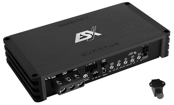 QM500.1 - Monoblock - ESX - 500 watt RMS - 2 Ohm