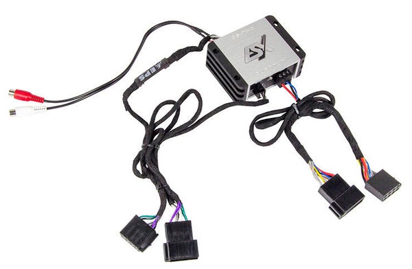 QS-TWO-ISO - 2-Kanaals Versterker - ESX - ISO Plug & Play - 2x 95 watt RMS