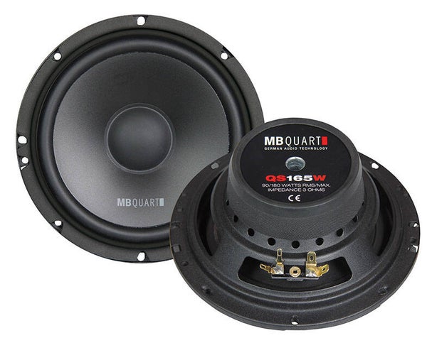 MB QUART QS165W  16,5 cm (6.5") Bass Speakers (pair)