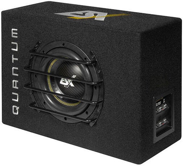 QXB8 - Subwoofer in kist - ESX - 8 inch - 400 watt RMS - 2x 2 Ohm