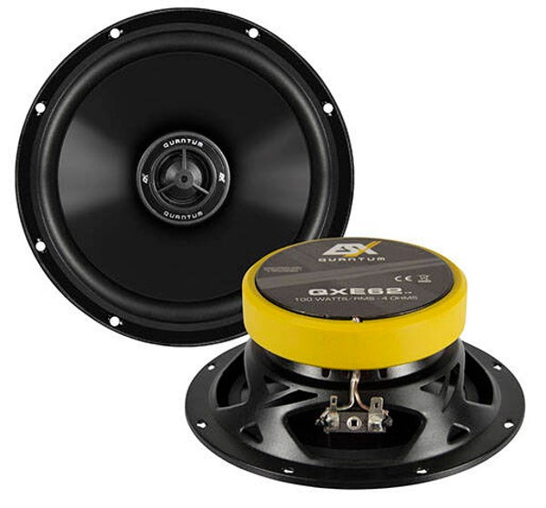 QXE62 V2 - Coaxiale speakers - ESX - 16,5 cm - 100 watt RMS - Paar