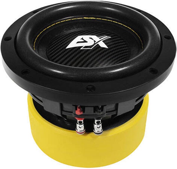 QXE6D2 - 6,5 inch Subwoofer - ESX - 250 watt RMS - 2x 2 Ohm