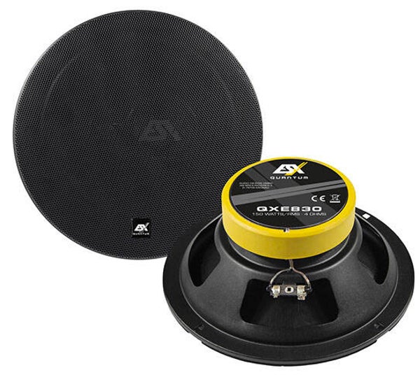 QXE830 - Triaxiale speakers - ESX - 20 cm - 150 watt RMS - Paar