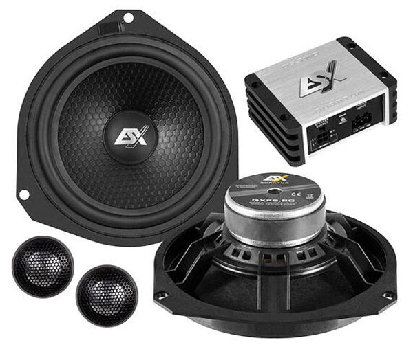 QXFA6.2C - Speakerpakket met versterker - ESX - Fiat Ducato platform - 16 cm