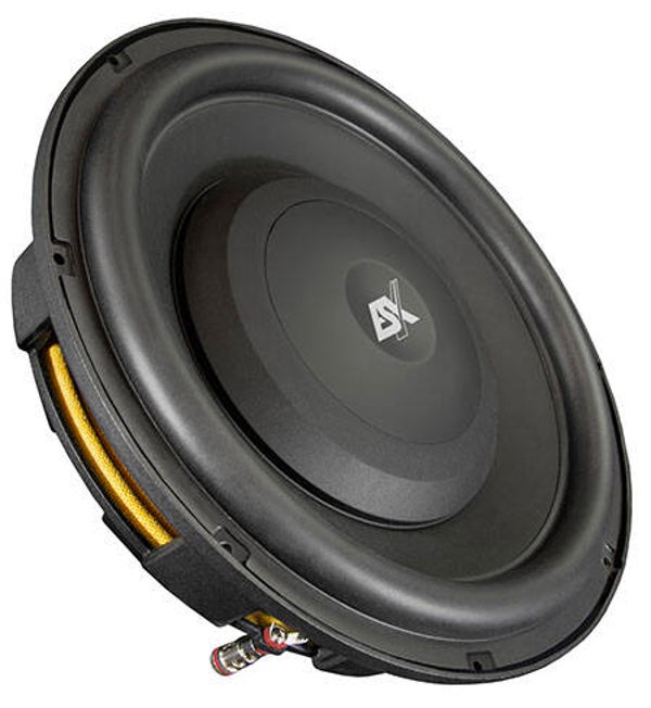 QXP124 - 12 inch Platte Subwoofer - ESX - 500 watt Music - 4 Ohm