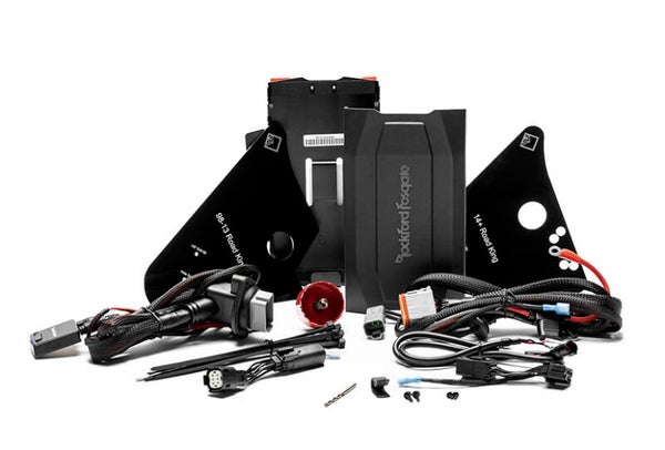 RFK-HDRK - Versterker montageset - Rockford Fosgate - Harley-Davidson Road King