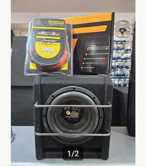 Bassface subwooferpack 1000watt 8inch