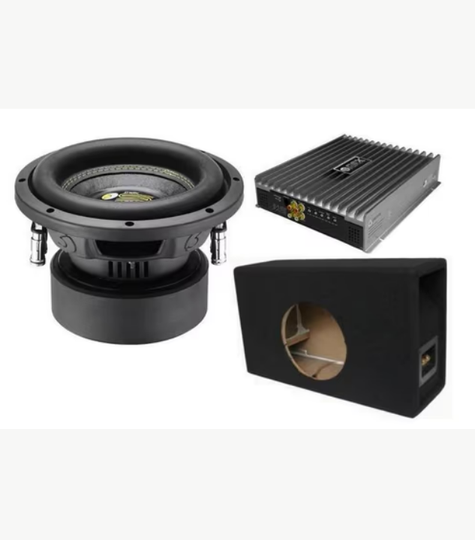 bassface 500watt rms 8inch subwoofer-pack
