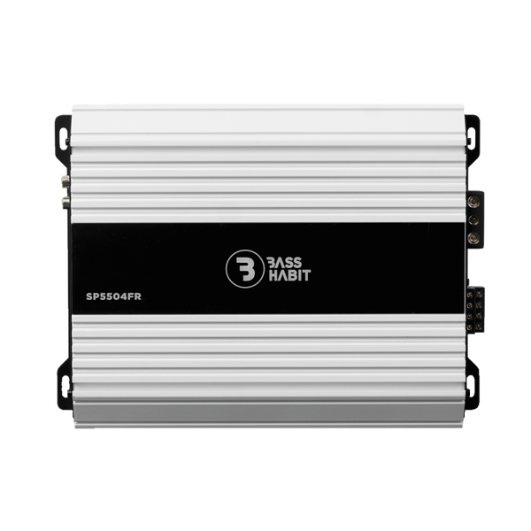 SP5504FR - 4-kanaals versterker - Bass Habit - 4 x 555 watt RMS - 1 Ohm