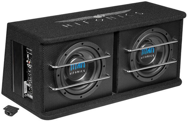 TDA200R - Actieve subwoofer - Hifonics - 2 × 8 inch - 300 watt RMS