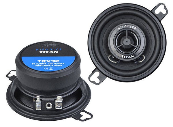 TRX32 - Coaxiale speakers - Hifonics - 8,7 cm - 50 watt RMS - 4 Ohm