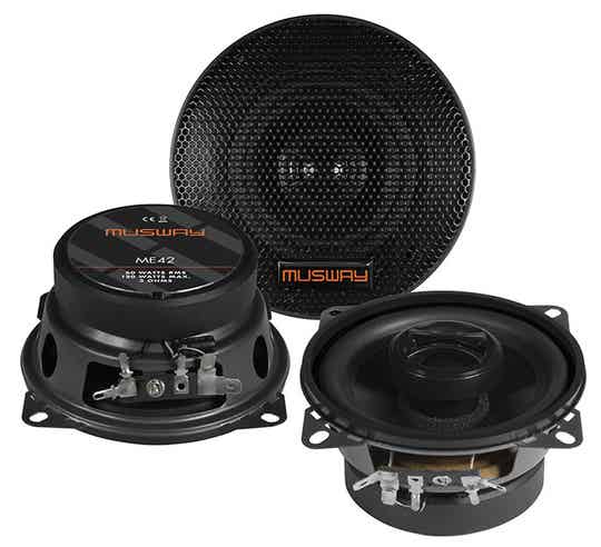 Musway ME42 10 CM (4”) 2-WAY COAXIAL-SPEAKERS