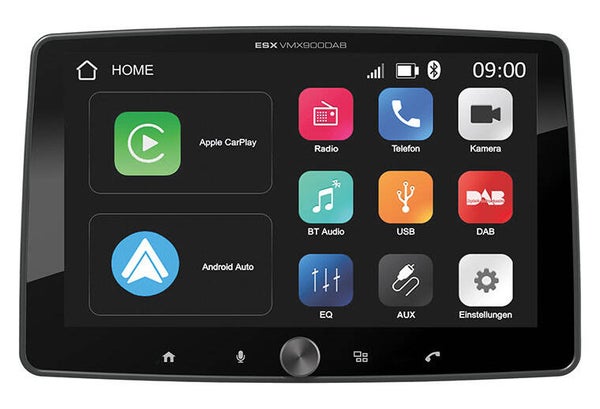 VMX900DAB - Autoradio - ESX - 9 inch - DAB+ - Apple CarPlay & Android Auto