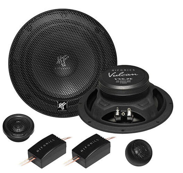 VX6.2E - Componentenset - Hifonics - 16,5 cm - 100 watt RMS - 4 Ohm