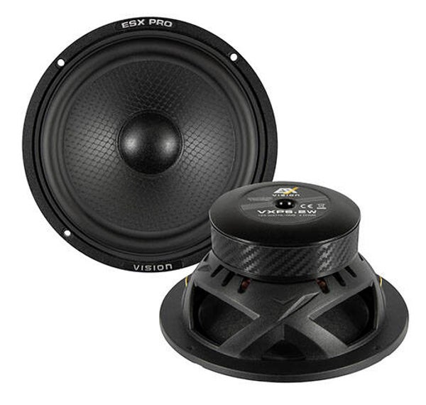 VXP6.2W - Kickbass speakers - ESX - 16,5 cm - 125 watt RMS - Paar