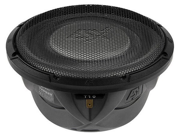 VXP822G - 8 inch Platte Subwoofer - ESX - 300 watt RMS - 2x 2 Ohm - Met rooster