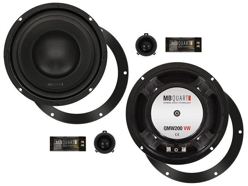 MB QUART QM165 GOLF VI  16,5 cm (6.5") 2-way Component System