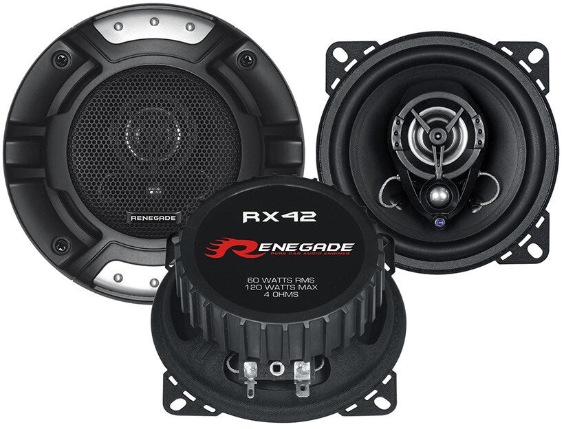 RX42 Renegade  10 cm (4") 2-Way Coaxial Speakers