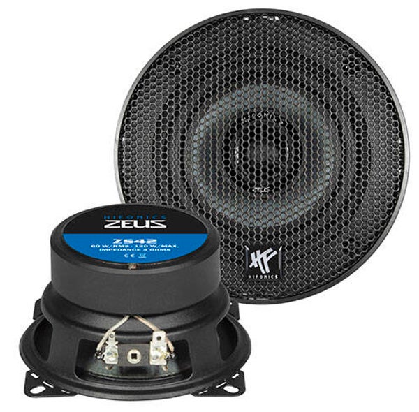 ZS42 - Coaxiale speakers - Hifonics - 10 cm - 60 watt RMS - 4 Ohm